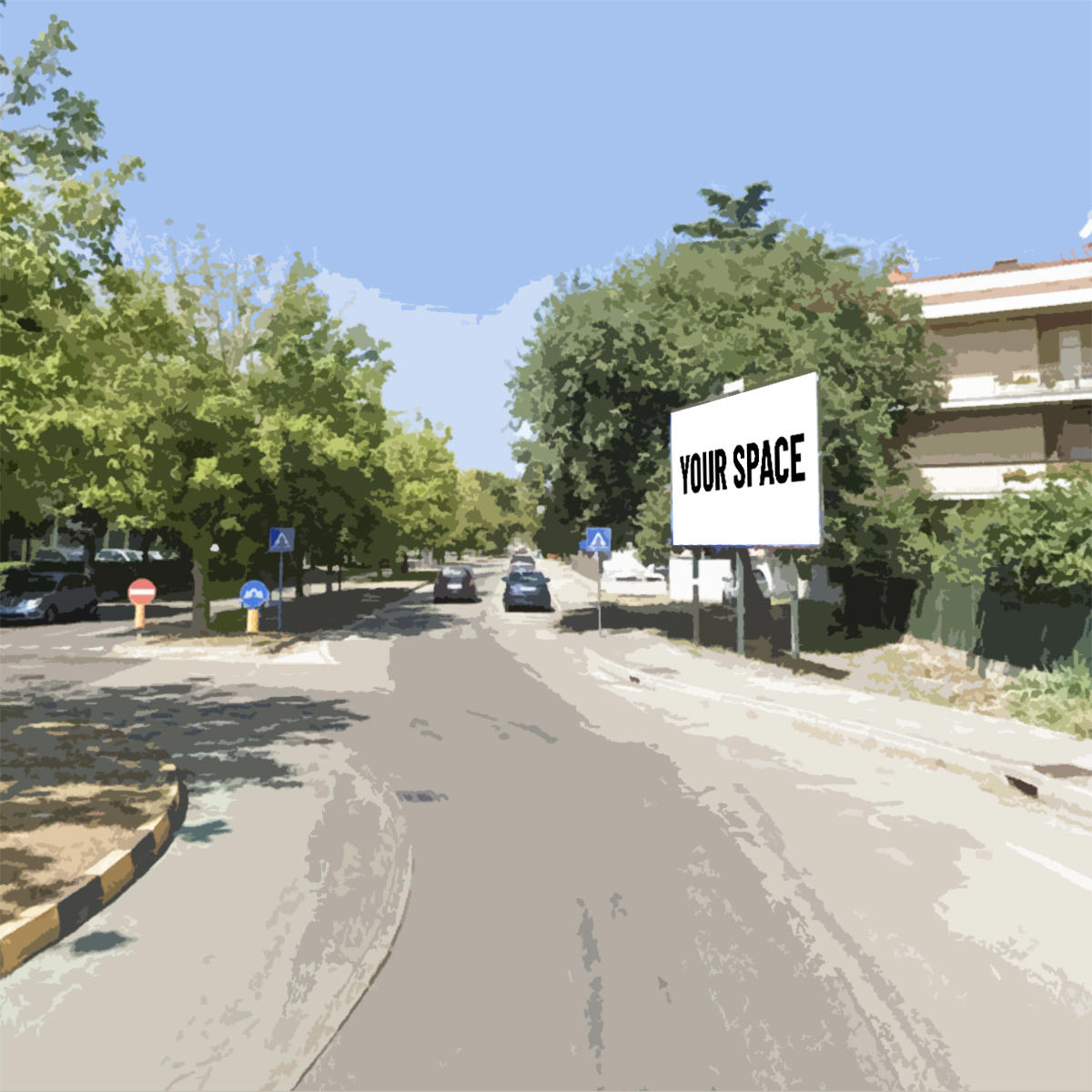 SPAZIO PUBBLICITARIO 600 x 300  Strada della Bonifica (PESCARA) Dal 19/10/2026 al 01/11/2026 14 giorni